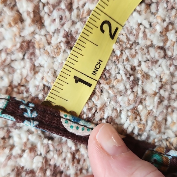 Vera Bradley Java Blue Mini Crossbody Bag - Picture 10 of 12